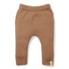 Bruin gebreid broekje - Knitted trouser brown